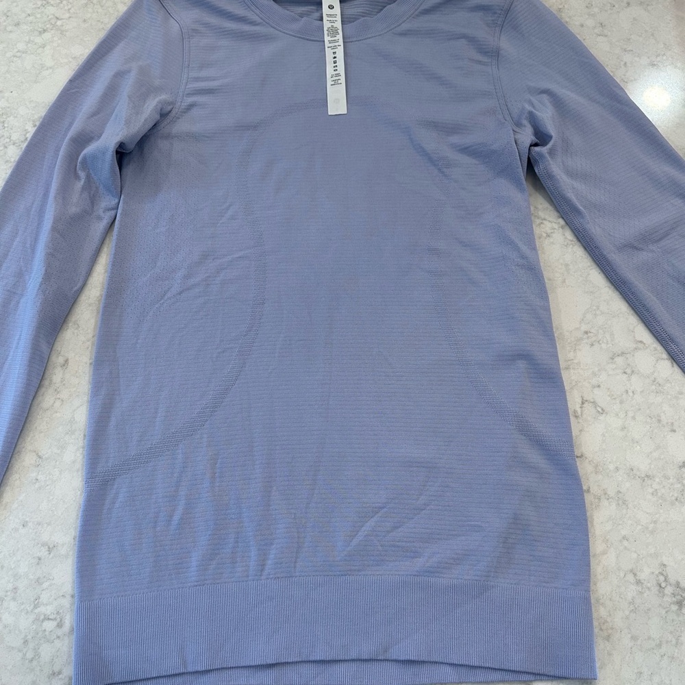 Lululemon Purple Swiftly Long Sleeve Shirt - Size 0